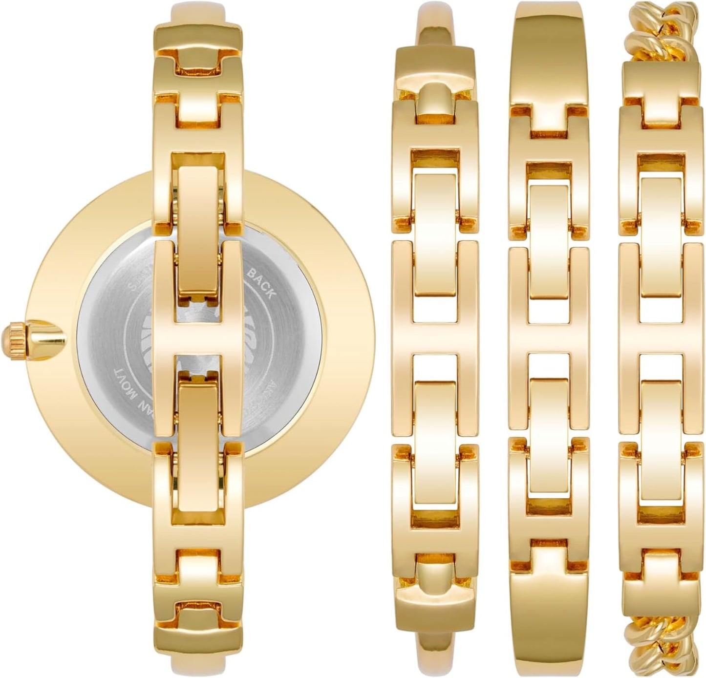 Women'S Bangle Watch and Bracelet Set