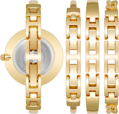 Women'S Bangle Watch and Bracelet Set