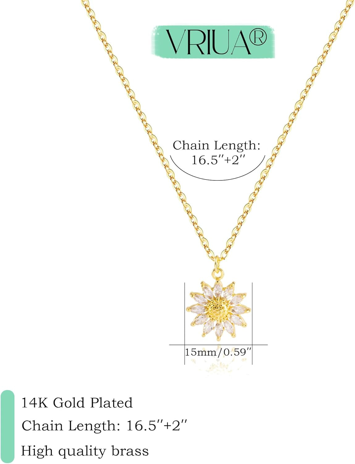 Gold Necklace for Women, Dainty Star of David Necklace 14K Gold Plated Butterfly Necklace Sun Lotus Flower Necklace Simple Bead Necklace Jewelry Everyday for Women